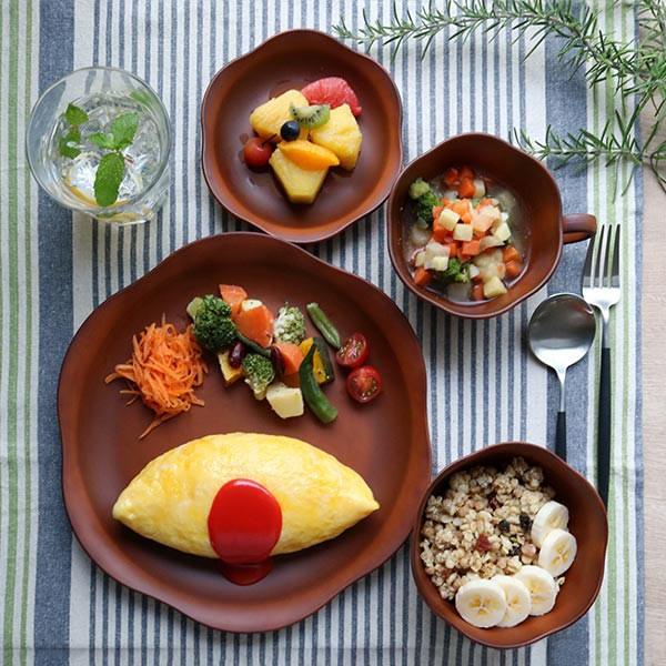 プレート 27cm See 花プレート プラスチック 食器 皿 日本製 おしゃれ 電子レンジ対応 食洗機対応 山中塗 輪花皿 木目調 大皿 リビングート ヤフー店 通販 Yahoo ショッピング