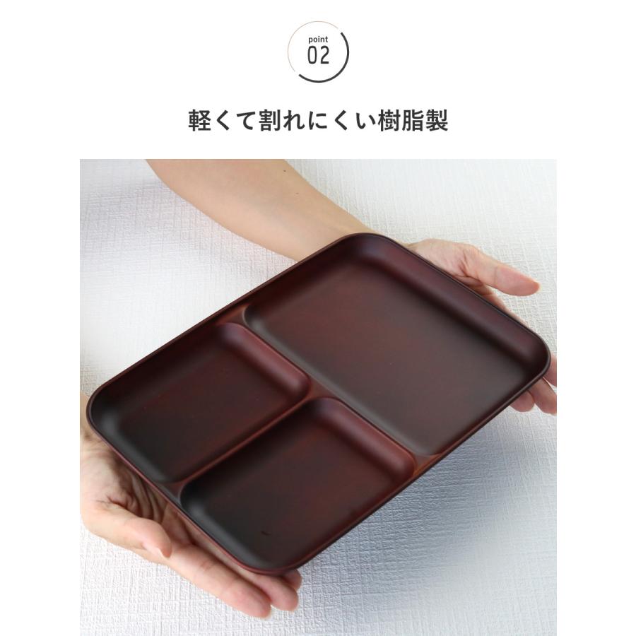 宮本産業 ランチプレート 21cm SEE プラスチック （ 食洗機対応 電子