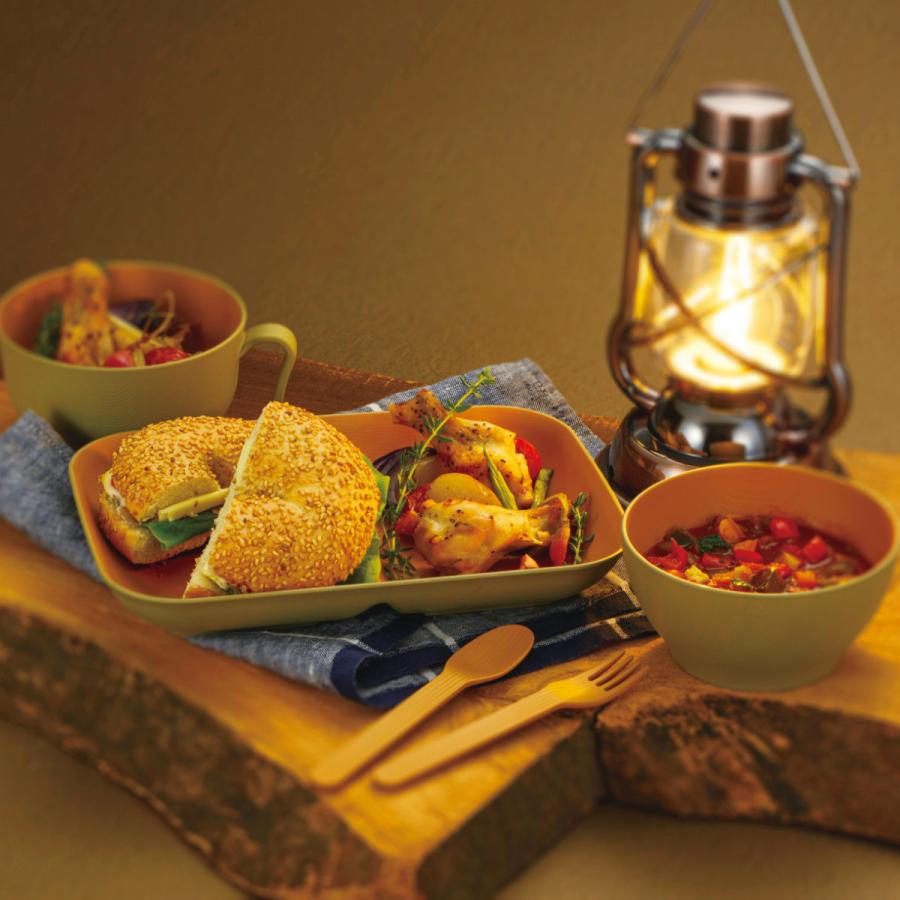 お皿5枚 宮本産業 ランチプレート 24cm YAMAWARAU 同色5枚セット （ 食洗機対応