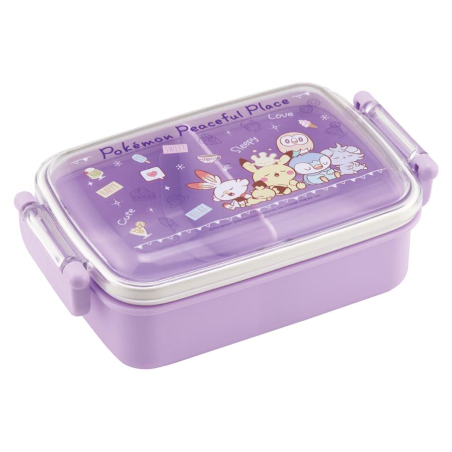 スケーター 弁当箱 1段 450ml 抗菌ふわっとタイトランチ ポケピース24