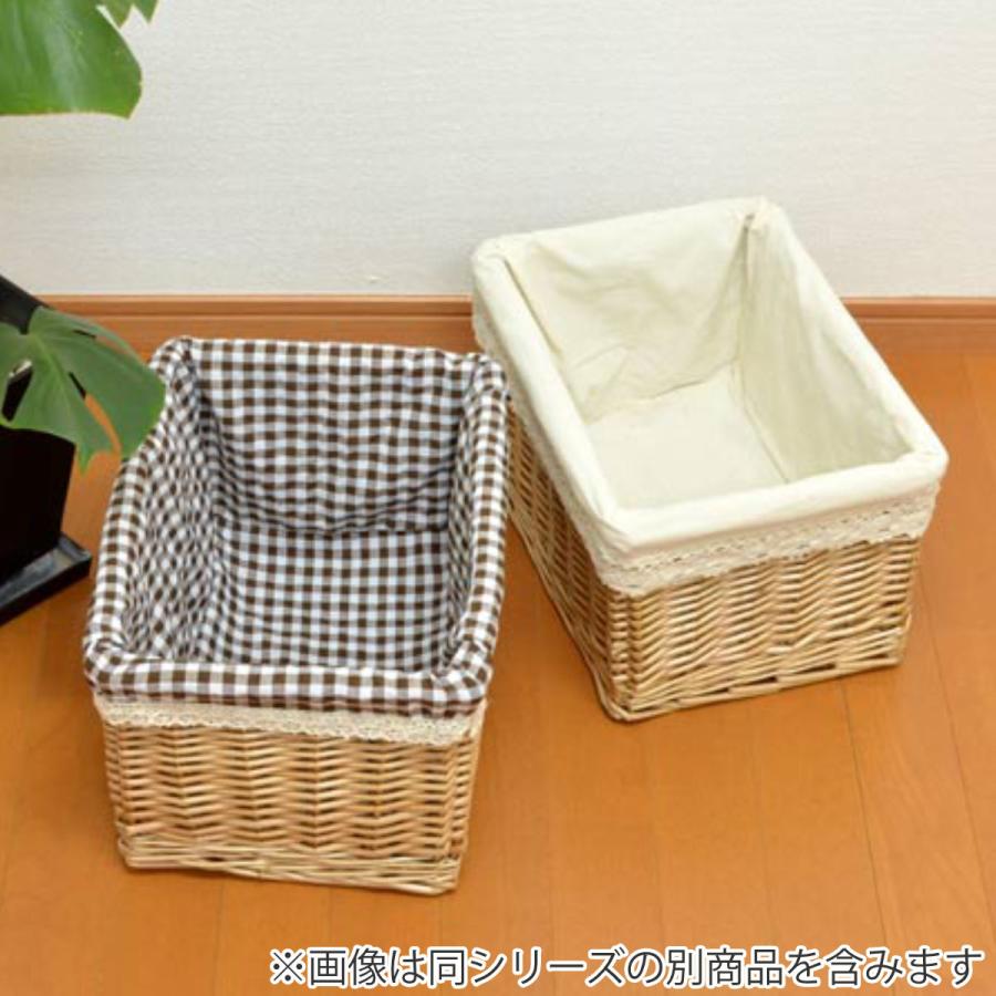 ちどり産業 かご カラーボックス 収納バスケット レース生地 ちどり産業 かご カラーボックス 収納バスケット レース生地