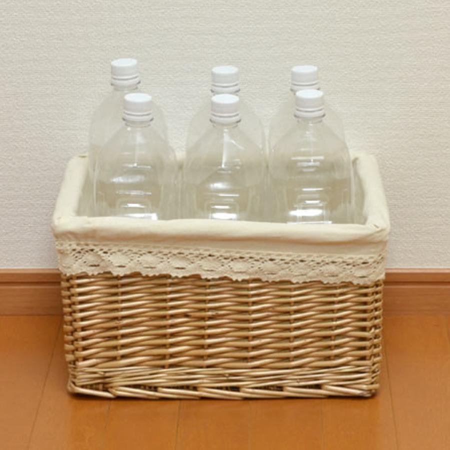 ちどり産業 かご カラーボックス 収納バスケット レース生地 ちどり産業 かご カラーボックス 収納バスケット レース生地