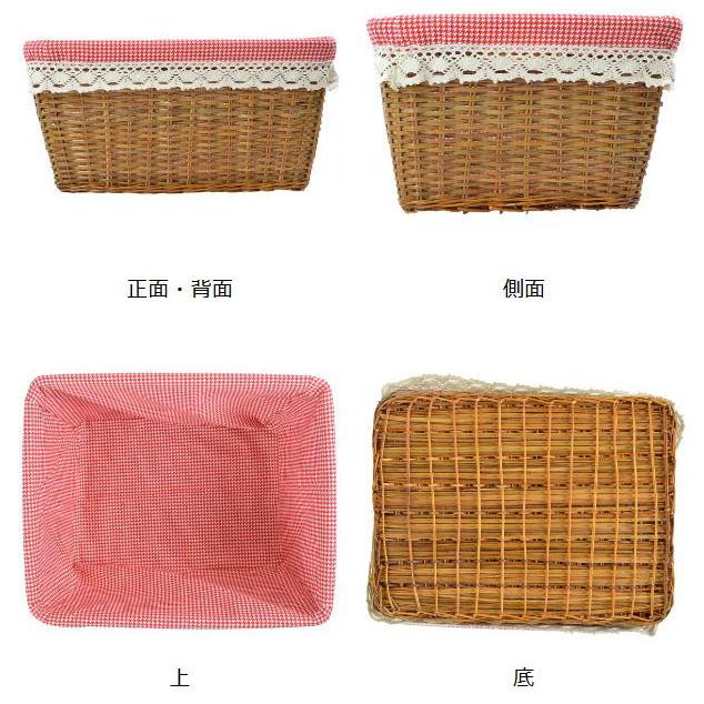 ちどり産業 かご 収納バスケット 天然素材 レース M ( 幅42 ちどり産業 かご 収納バスケット 天然素材 レース M ( 幅42