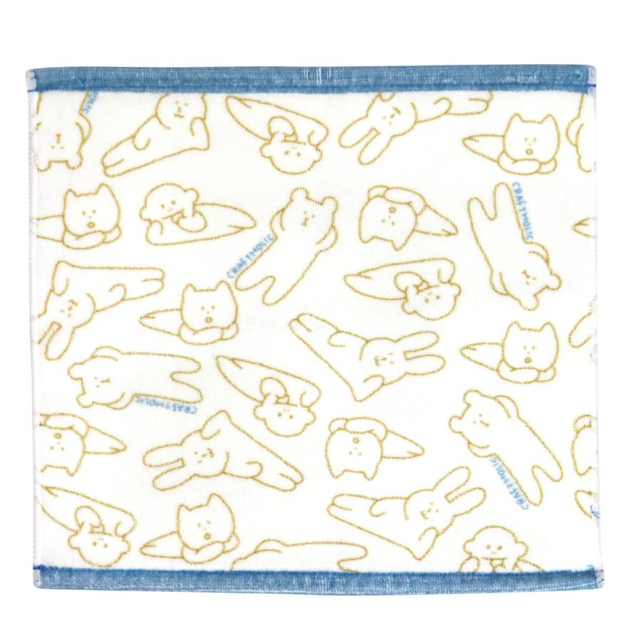 ハンドタオル 23×23cm CRAFTHOLIC （ クラフトホリック タオル