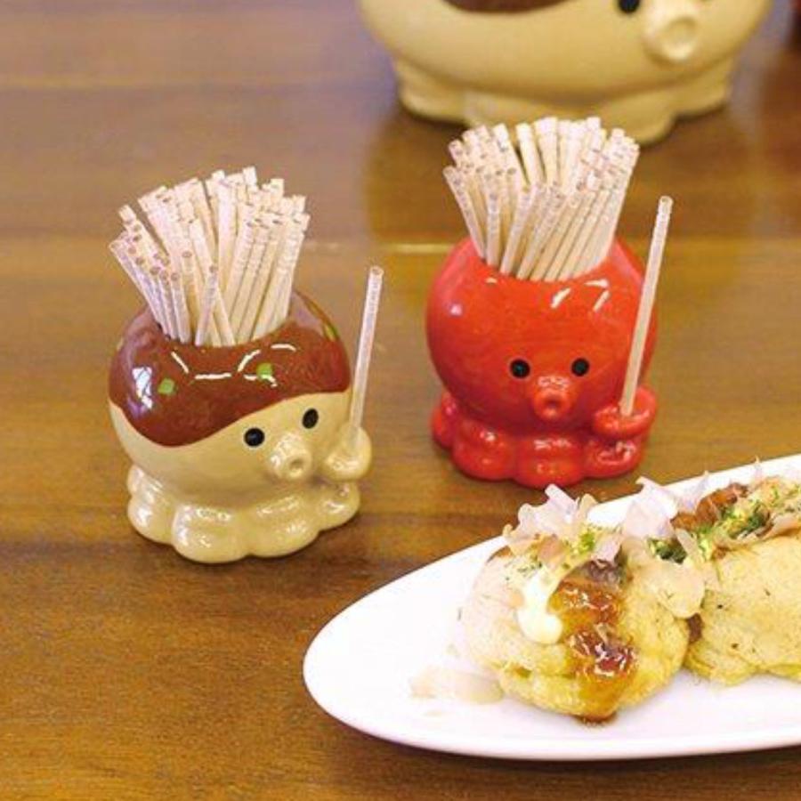 爪楊枝入れ たこやん たこるん （ 爪楊枝ケース 爪楊枝ホルダー ようじ
