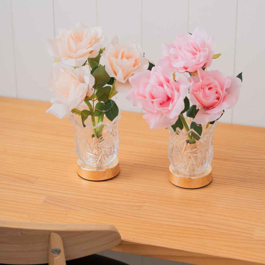 アンファンス テーブルランプ エレガントライト ROSE 電池式