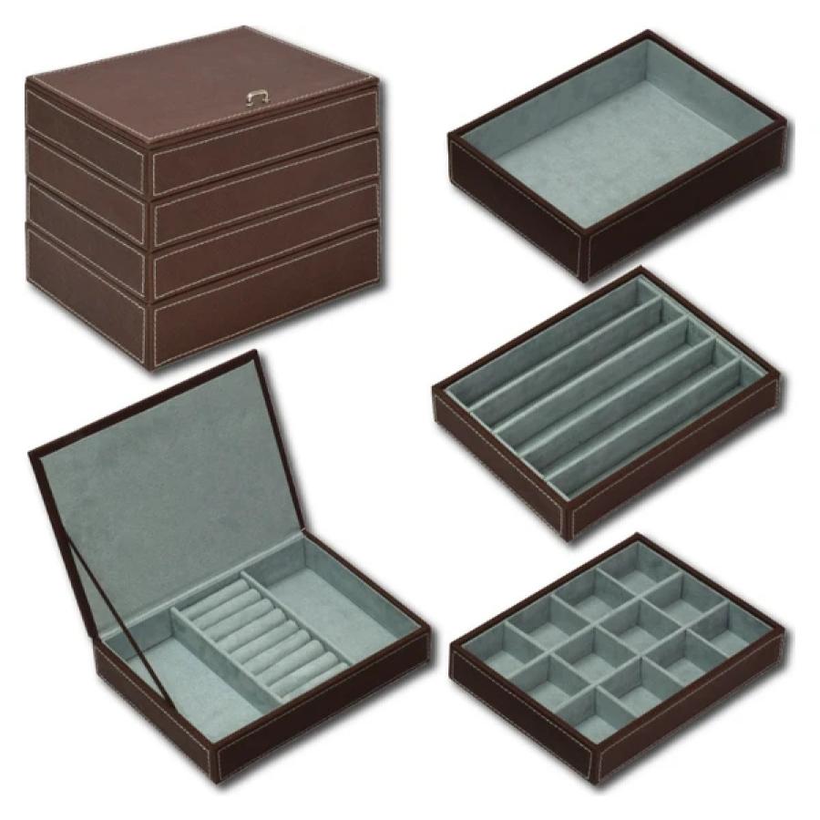 小物収納 4段 ジュエリーボックス アクセサリー （ 収納 ジュエリー