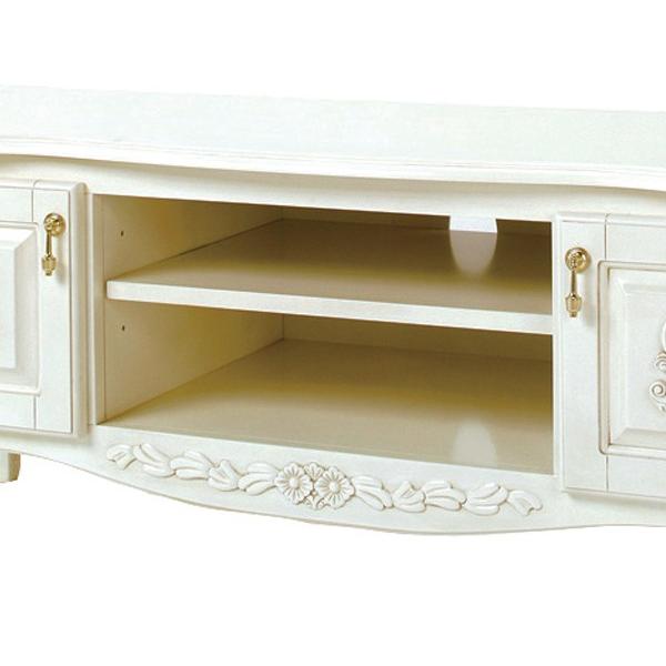 テレビ台 ローボード 猫脚 ロマンチック Fiore 幅140cm