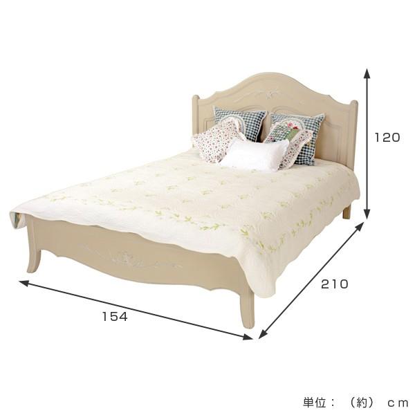 □在庫限り・入荷なし□ ベッド ダブルベッド 姫系 ロマンチック 