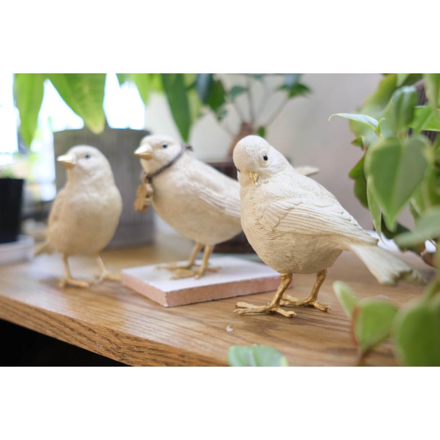 キシマ（KISHIMA） ガーデンオーナメント バードブラザーズ 3羽 置物