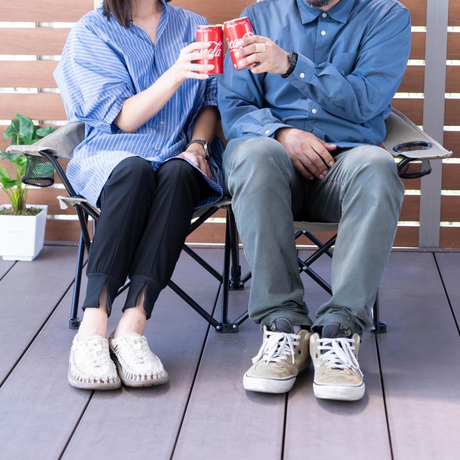 CS Charmant ベンチ シャルマン イスベンチ カーキ 折りたたみ