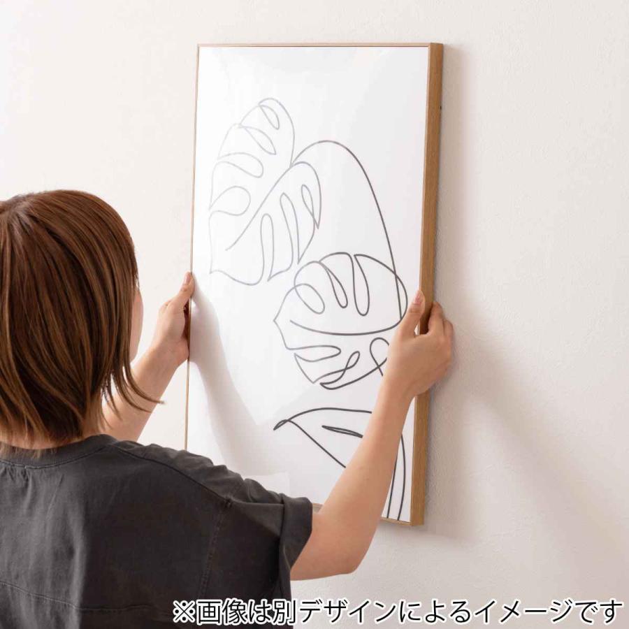 東谷 アートパネル 40×60cm ラインアート 手 （ 絵画 絵 アート