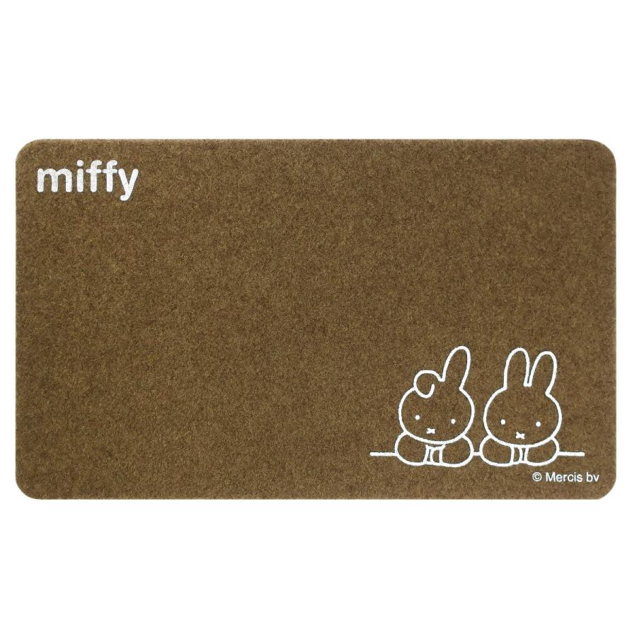 玄関マット miffy 45×75cm 屋内 屋外 兼用 （ 玄関 マット ミッフィー かわいい 水洗いOK 滑り止め付き 厚さ5mm 薄型 ）｜livingut｜19