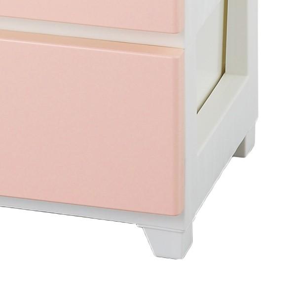 チェスト 4段 約 幅56×奥行41×高さ87cm タンス カラースタイルチェスト