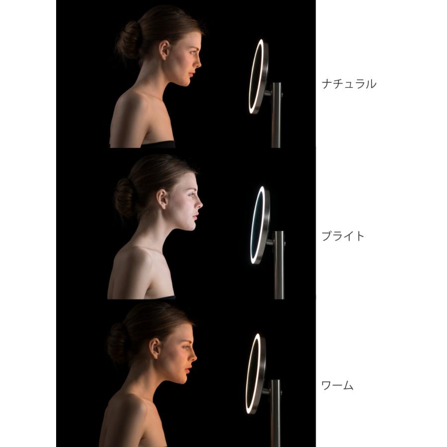 EKO/イーケーオー センサー式LEDミラー 楽天市場】EKO 鏡 卓上 ミラー スタンドミラー 卓上ミラー 女優ミラー