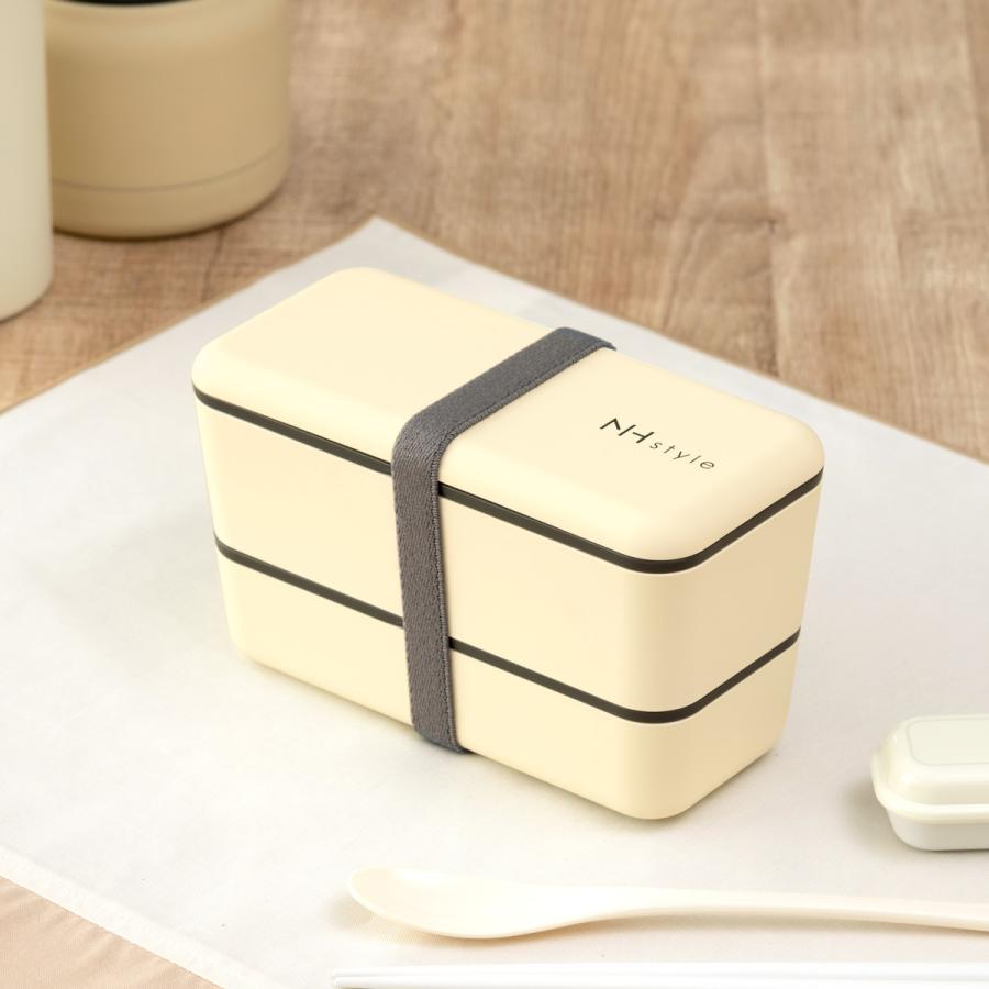 正和(キッチン) 弁当箱 2段 730ml NH style長角ネストランチ 正和(キッチン) 弁当箱 2段 730ml NH style長角ネストランチ