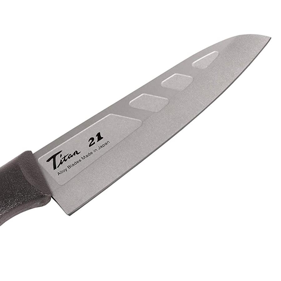 三徳包丁 刃渡り16cm 銀チタン ディンプル ( 包丁 庖丁 万能 三徳包丁 刃渡り16cm 銀チタン ディンプル ( 包丁 庖丁 万能