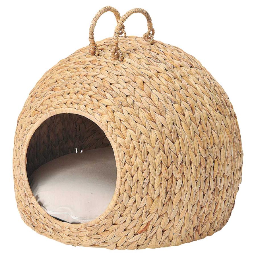 ちどり産業 猫ベッド ヒヤシンス ちぐら ドーム 天然素材 （ ペット用