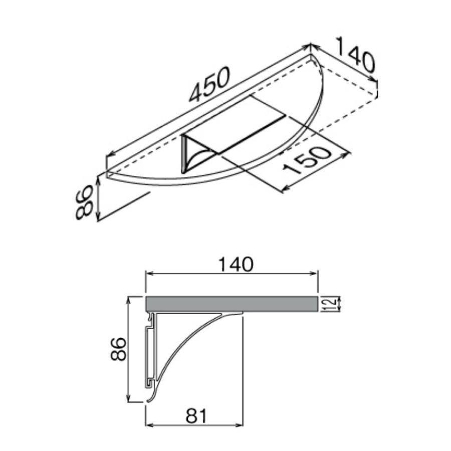 【送料無料】 ウォールシェルフ オーガナイザー 65cm 75cm ブラウン 送料無料】 ウォールシェルフ キッチンオーガナイザー 65cm 75cm