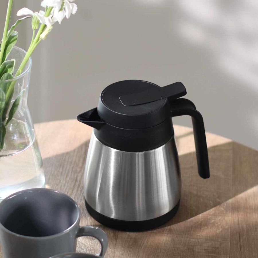 パール金属 ポット 500ml 真空断熱 保温 魔法瓶 ステンレス （ 卓上