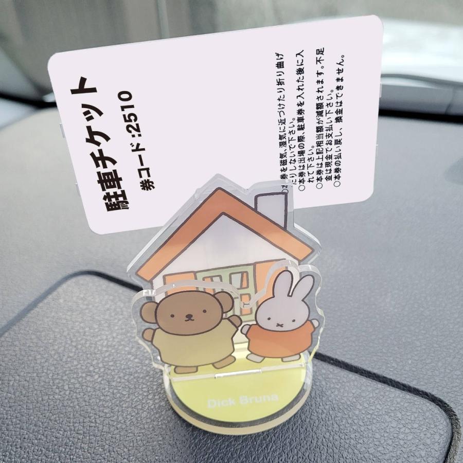nicott アクリルスタンド クリップ ミッフィー ダッシュボードクリップ