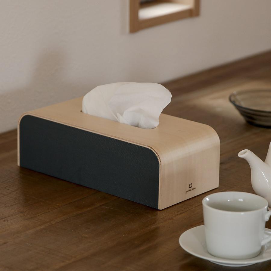 ヤマト工芸 ティッシュケース 木製 yamato COLOR BOX （ ティッシュ