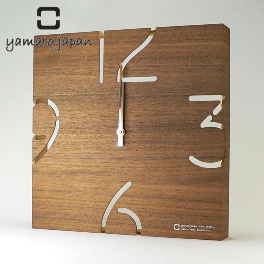 ヤマト工芸 電波時計 掛け時計 木製 yamato PUZZLE ヤマト工芸 電波時計 掛け時計 木製 yamato PUZZLE