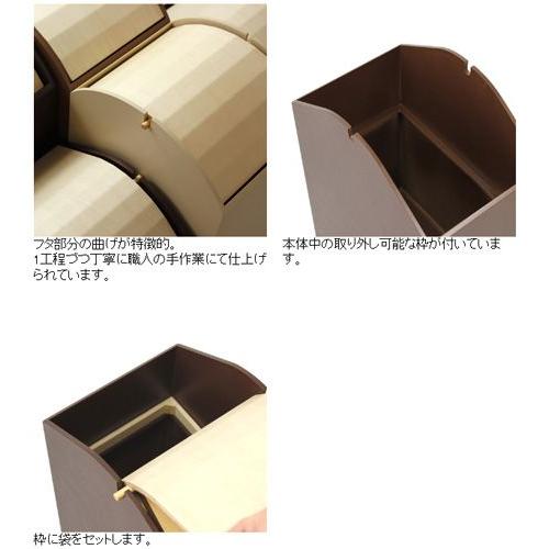 Amazon｜ヤマト工芸 ゴミ箱 袋掛け付ダストボックス アーチ ARCH