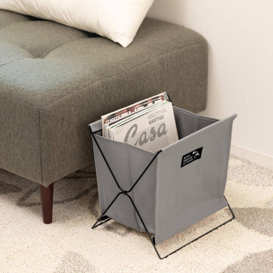 HABITER（アビテ） マガジンラック センプリチェ 荷物置き 折りたたみ