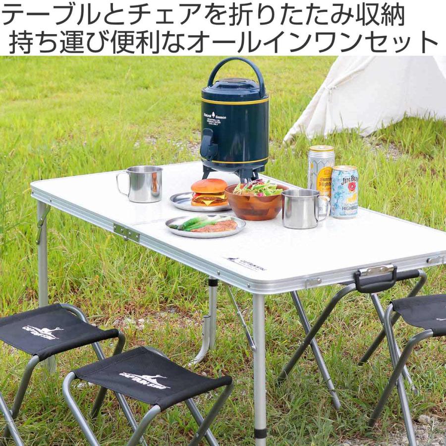 CAPTAIN STAG アウトドアテーブル 折りたたみ 4人用 テーブル CAPTAIN STAG アウトドアテーブル 折りたたみ 4人用 テーブル