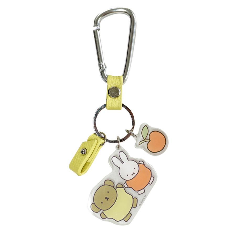 nicott（ニコット） キーホルダー チャーム ミッフィー カラビナ