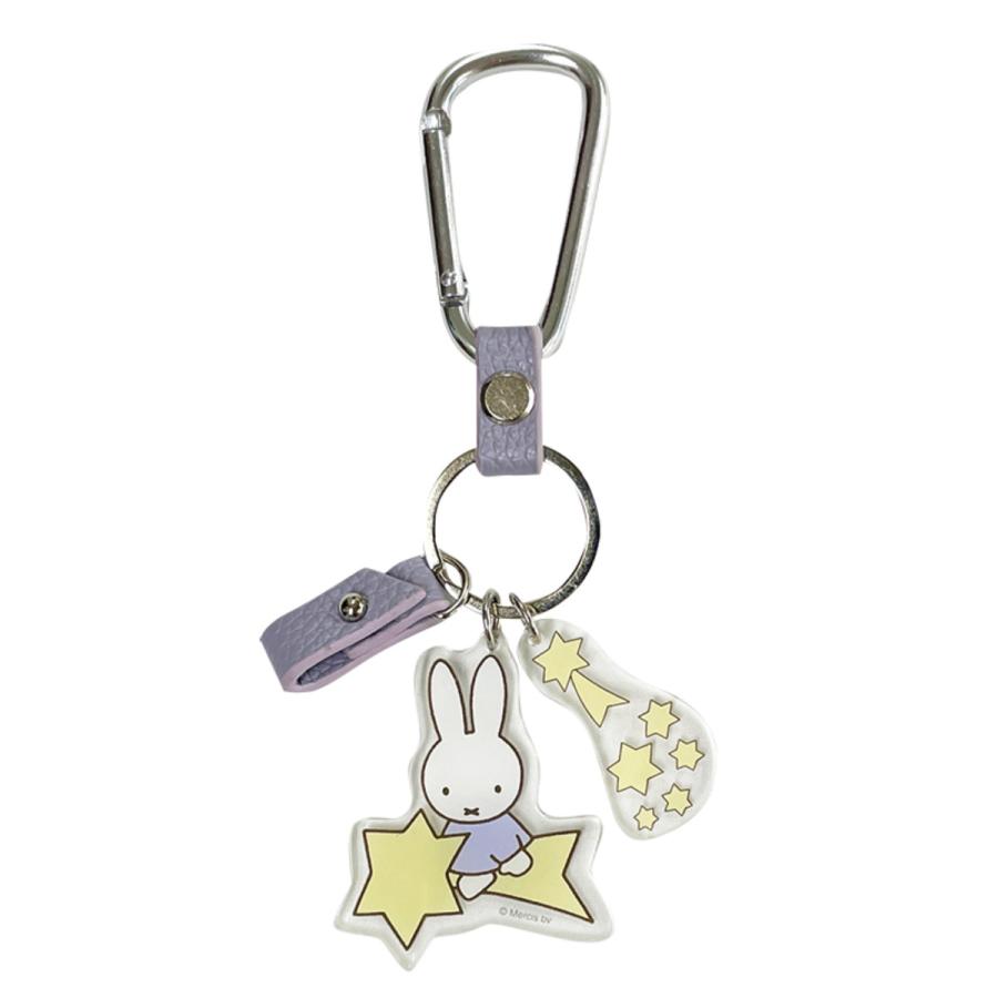 nicott（ニコット） キーホルダー チャーム ミッフィー カラビナ