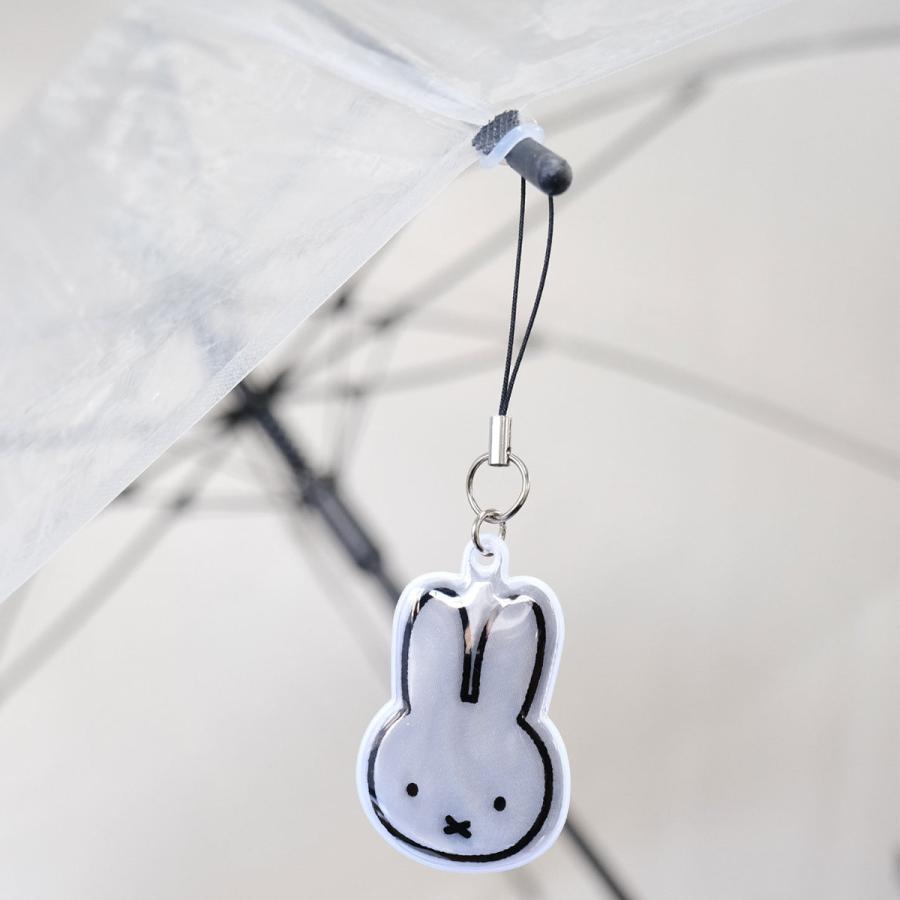 nicott キーホルダー キーチャーム ミッフィー 車にピタッと 傘
