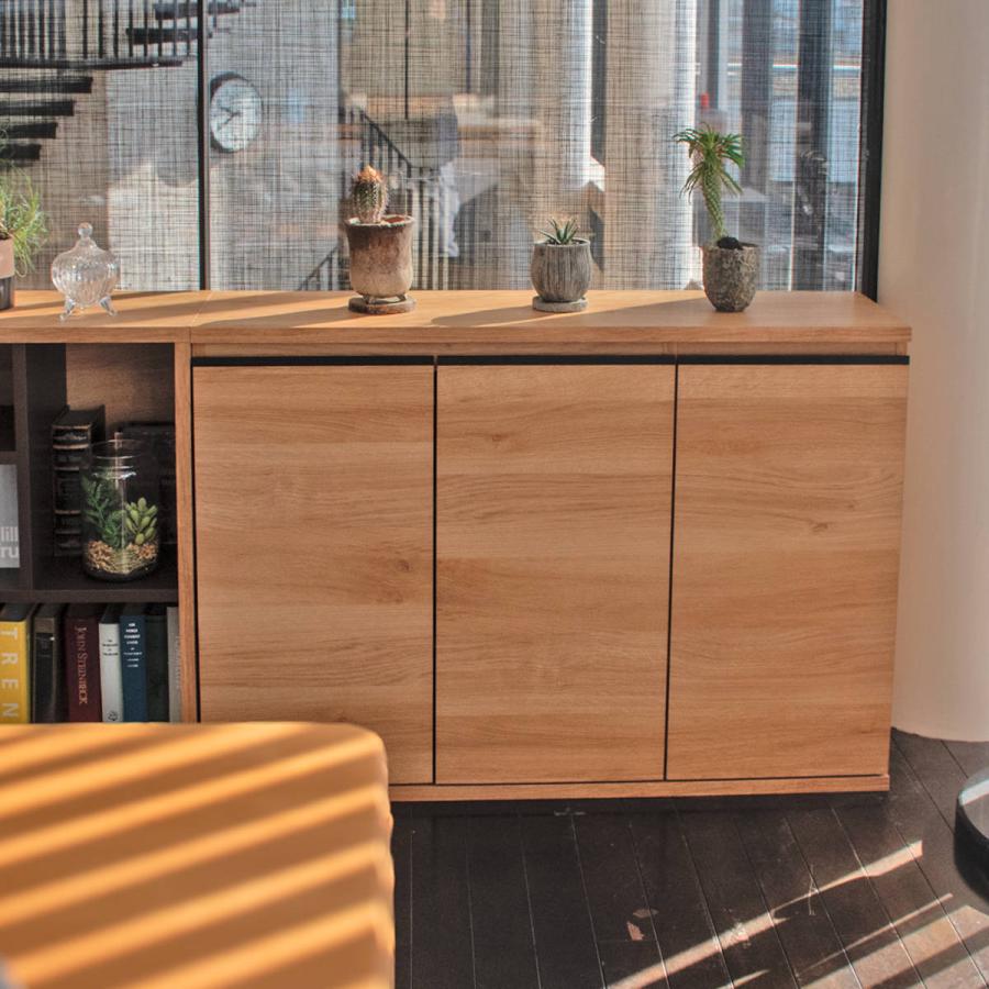 超人気！【新作】サイドボード、収納キャビネット大容量 Golden Oak 超人気！【新作】サイドボード、収納キャビネット大容量 Golden Oak 大