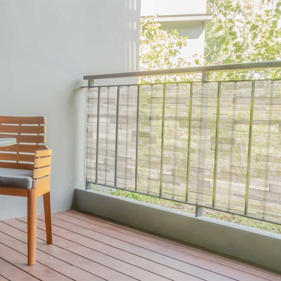 目隠しシート バルコニー・ガーデン装飾シート 200×80cm