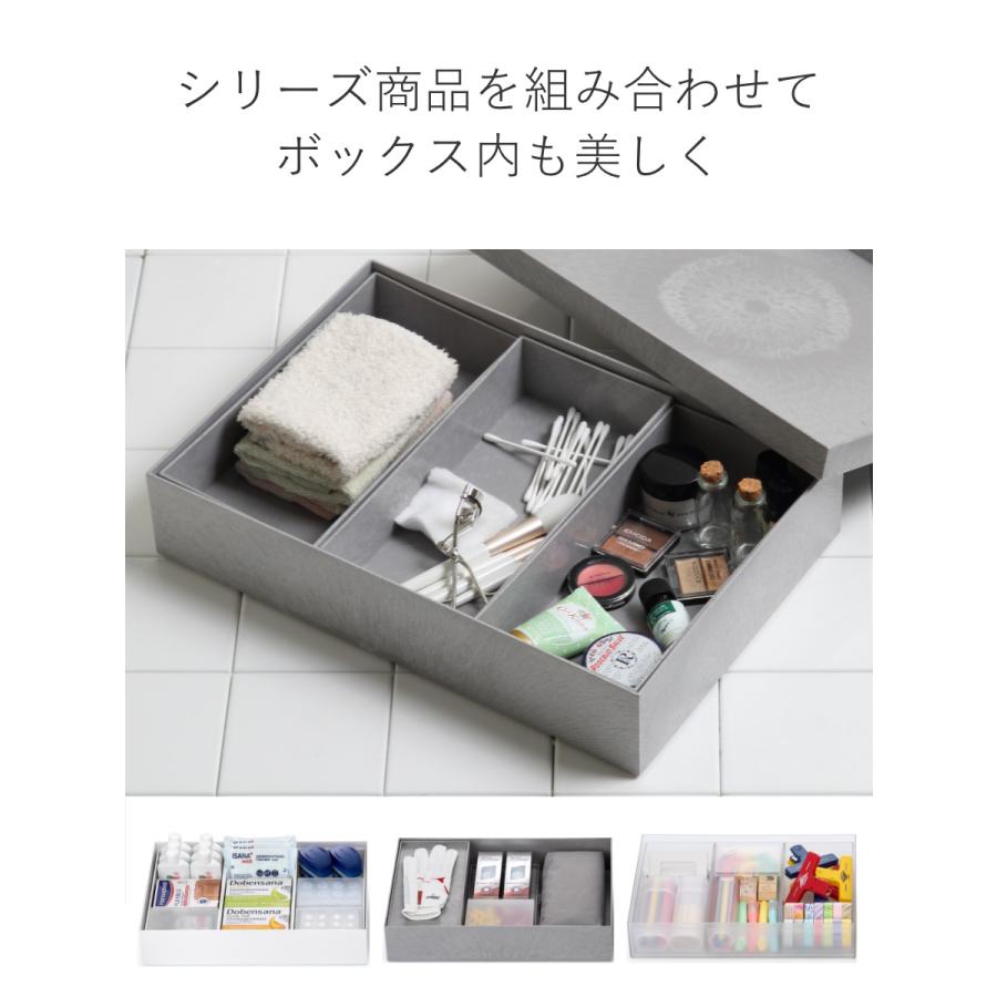 Like-it 収納ケース タイディアップボックス 浅型 4点セット Like-it 収納ケース タイディアップボックス 浅型 4点セット