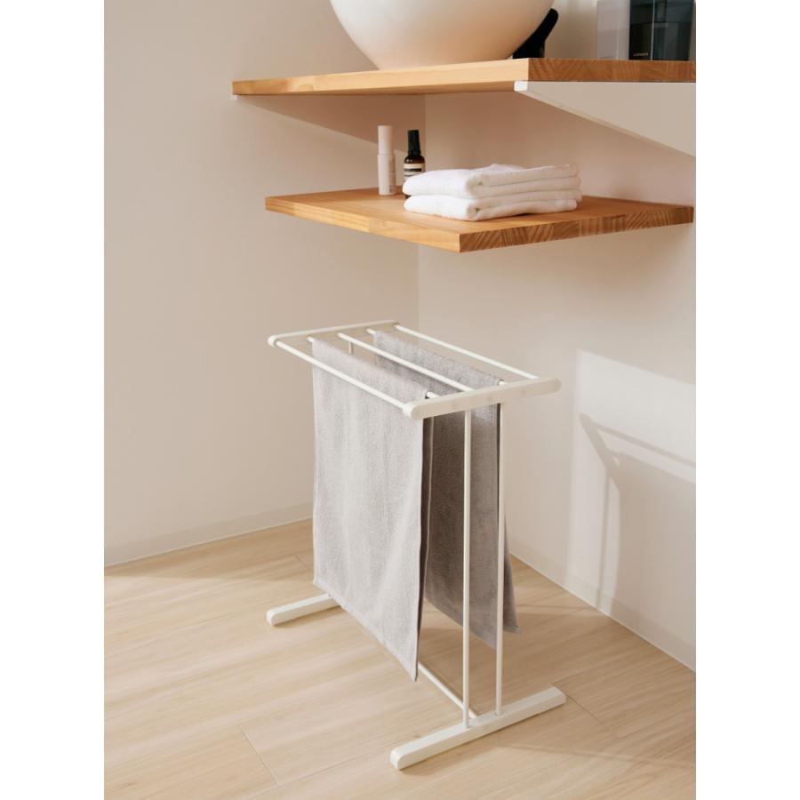 平安伸銅工業 室内物干し タオルスタンド フェイスタオルハンガー 幅