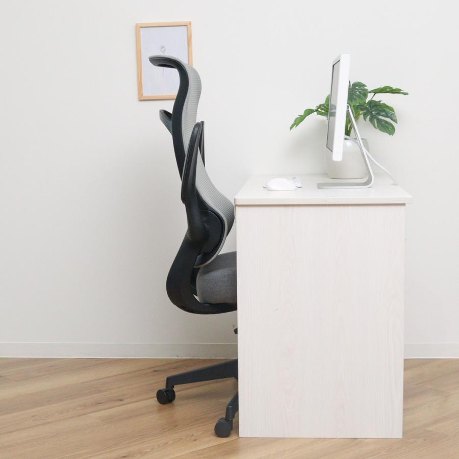 不二貿易（Fuji Boeki） ワークチェア 座面高43.5〜51cm ハイバック