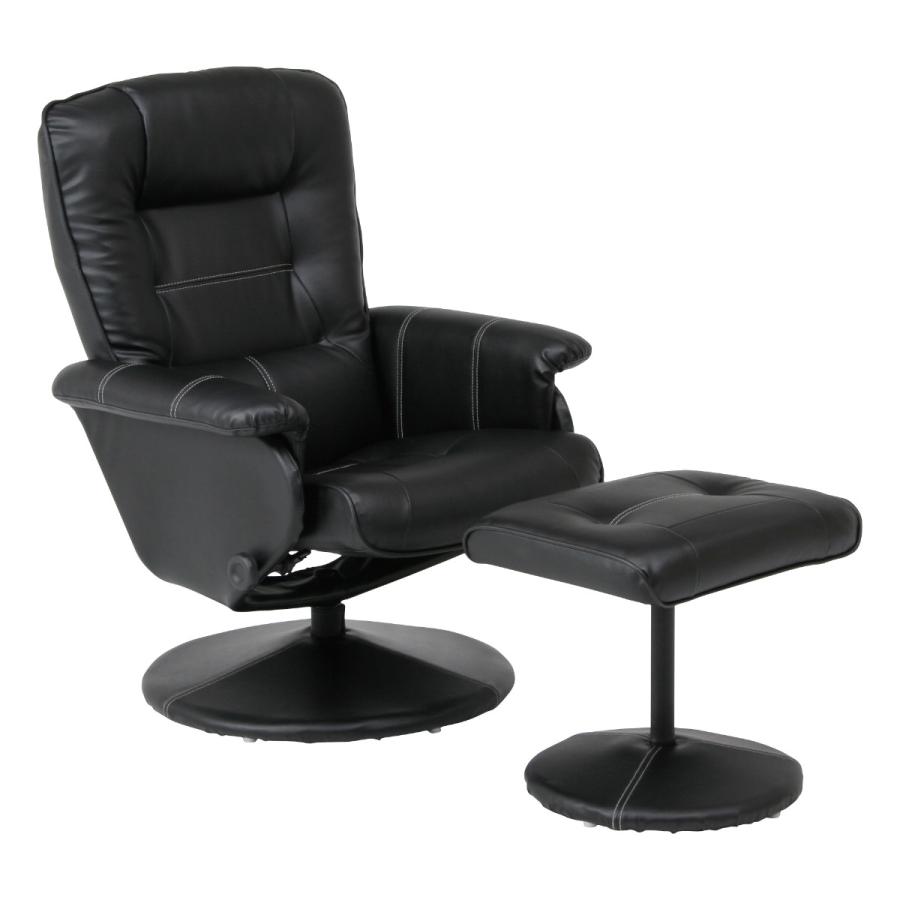 《新品・送料無料》パーソナルチェアー　マリーノ　ＢＲ 不二貿易 パーソナルチェア リクライニング オットマン付 座面高45