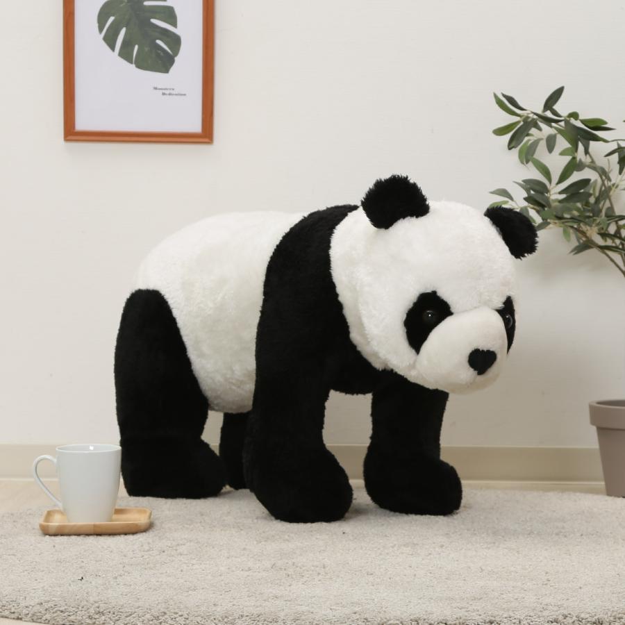 不二貿易（Fuji Boeki） アニマルスツール パンダ 幅35×奥行90×高さ