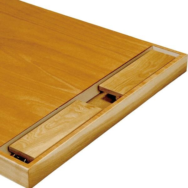 座卓 折れ脚 ローテーブル 木製 葉月 舟かくしタイプ 幅150cm