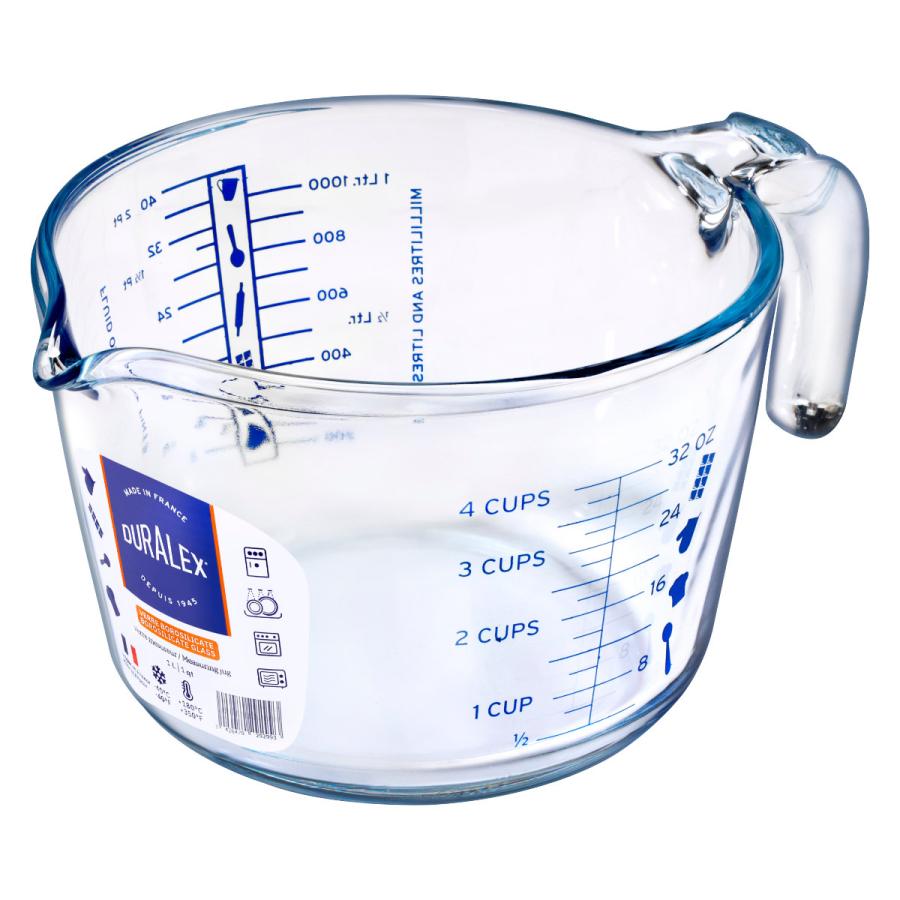 DURALEX デュラレックス メジャーカップ 計量カップ1L プレゼントにも DURALEX（デュラレックス） メジャーカップ 1L （ MEASURE CUP 耐熱