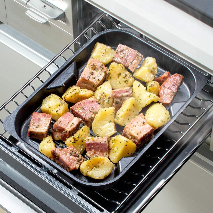 グリルプレート 浅型 グリル名人＋ スタッキングプレート （ 調理