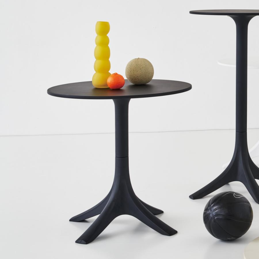 東谷 カフェテーブル CL-490BK 481 東谷 カフェテーブル 円型 直径70cm 高さ73cm （ 1人掛け 2人