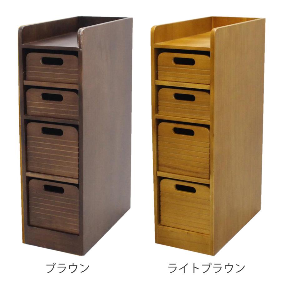OSMAC(インテリア) トレイワゴン 幅20cm 4段 天然木 桐製 完成 OSMAC(インテリア) トレイワゴン 幅20cm 4段 天然木 桐製 完成