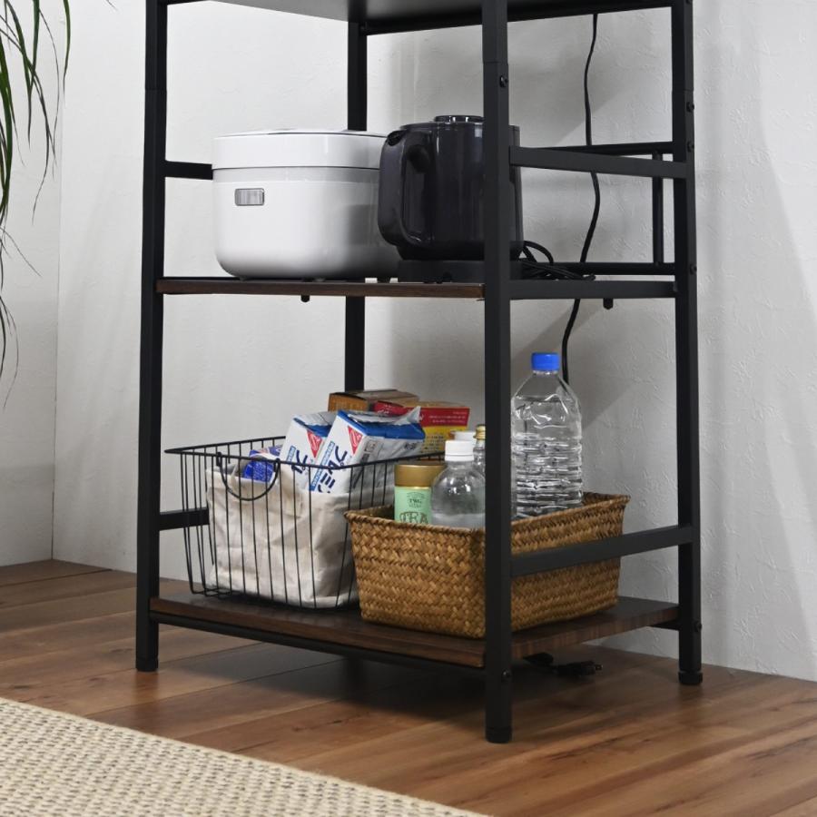 フクダクラフト レンジラック ハイタイプ 幅55cm×高さ160cm スチール 2