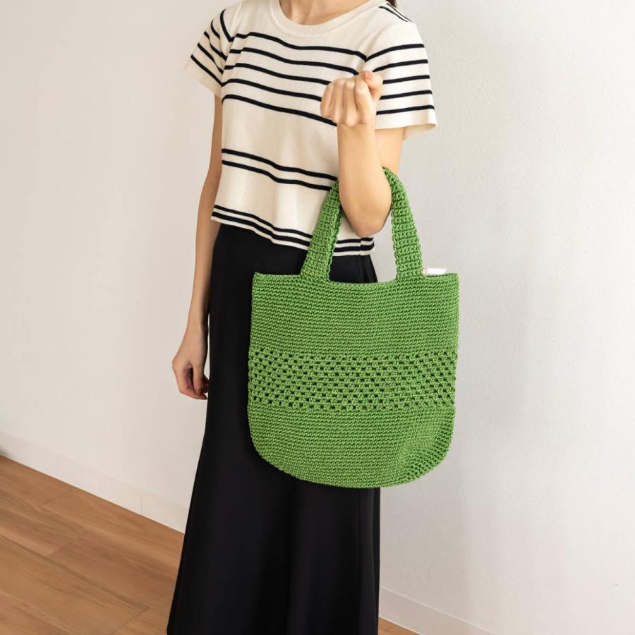 手提げ バッグ マルシェシリーズ トートバッグ 手編み 洗濯OK 手提げ バッグ マルシェシリーズ トートバッグ 手編み 洗濯OK
