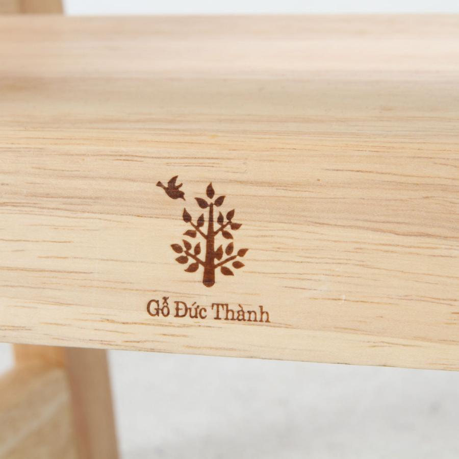 不二貿易（Fuji Boeki） 踏み台 2段 ステップラダー ボヌール 木製