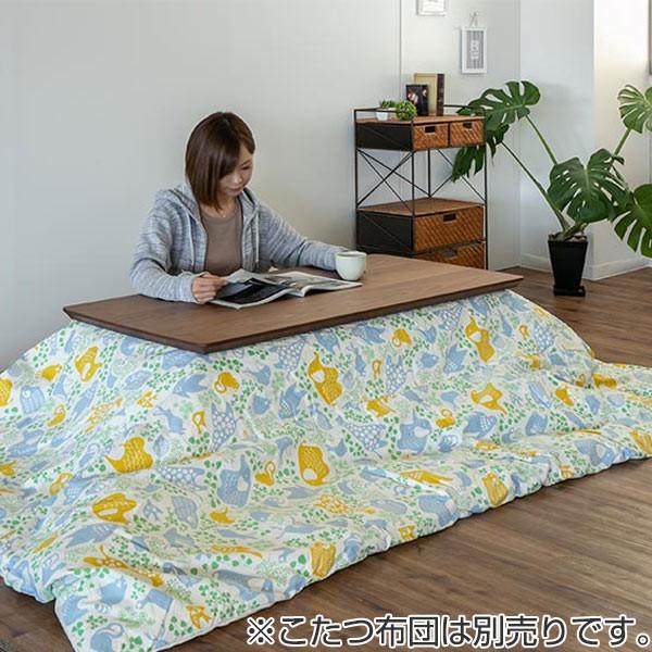 マルチテーブル こたつ 長方形 ハイ ロー継脚 幅120cm ( コタツ マルチテーブル こたつ 長方形 ハイ ロー継脚 幅120cm ( コタツ