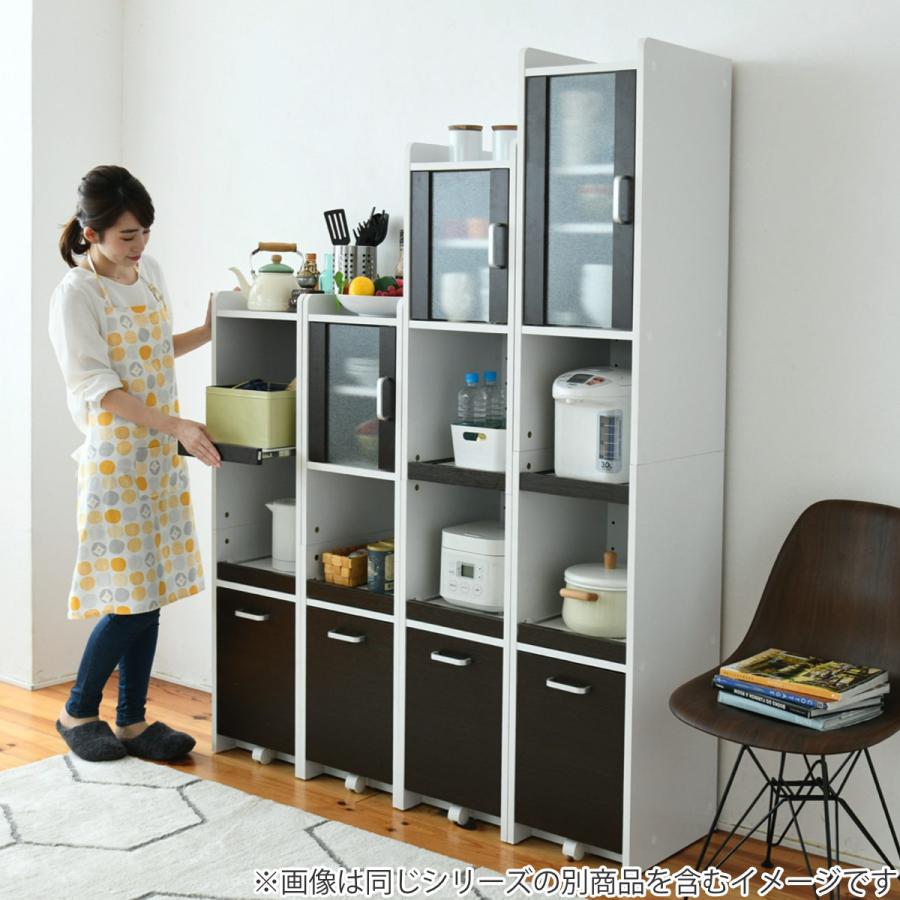 キッチンラック 食器棚 ストッカー付 すき間収納 高さ120cm キッチンラック 食器棚 ストッカー付 すき間収納 高さ120cm
